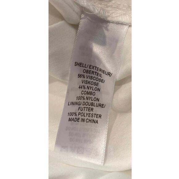 ADRIANNA PAPELL Sleeveless Lace Overlay Illusion Gown Size US/14 - Picture 10 of 11